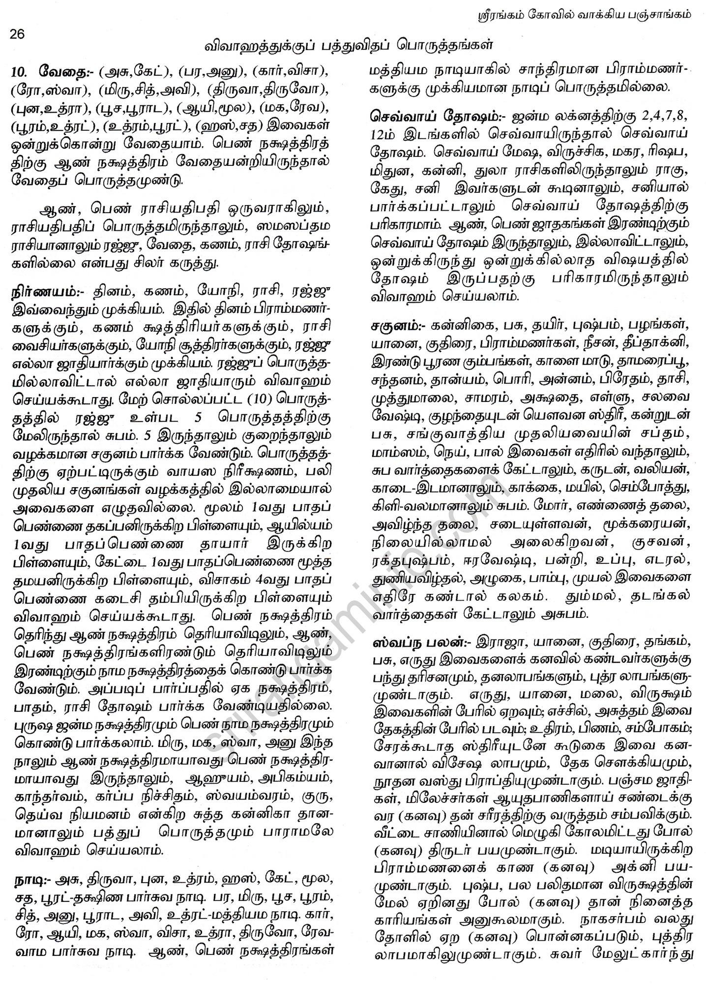 Panchangam